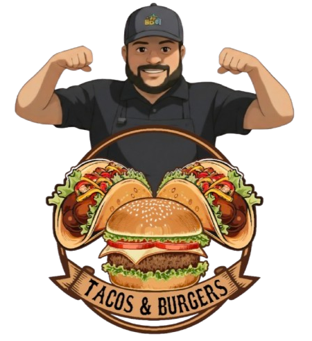 Tacos & Burgers logo